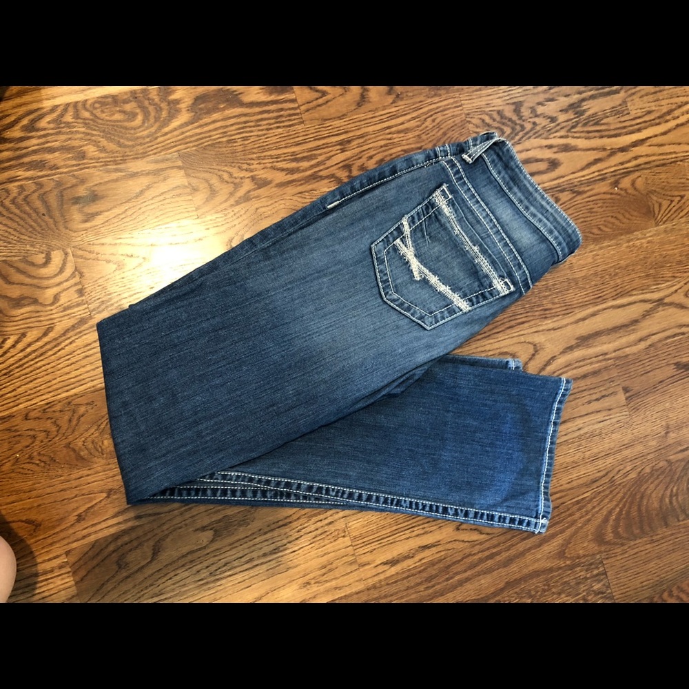 Buckle Bootcut Jeans